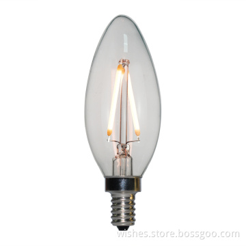 Nostalgia led filament bulb UL approved